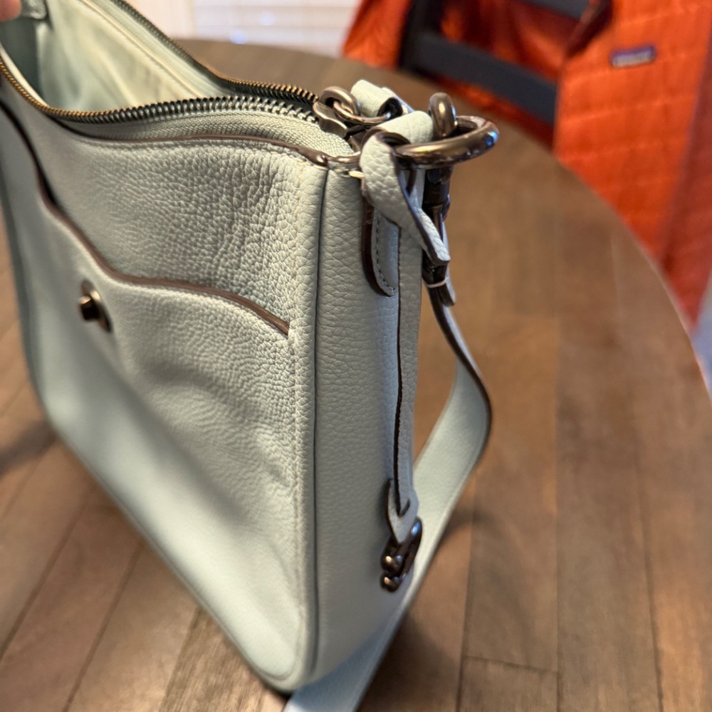 Coach Light Blue Crossbody Bag - Picture 5 of 7